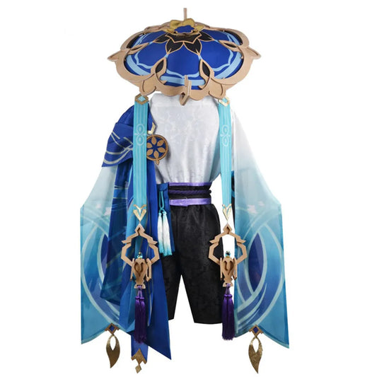 Wanderer Scaramouche Cosplay Costume - Balladeer Hat Uniform - Kunikuzushi - Kawaii Stop - 