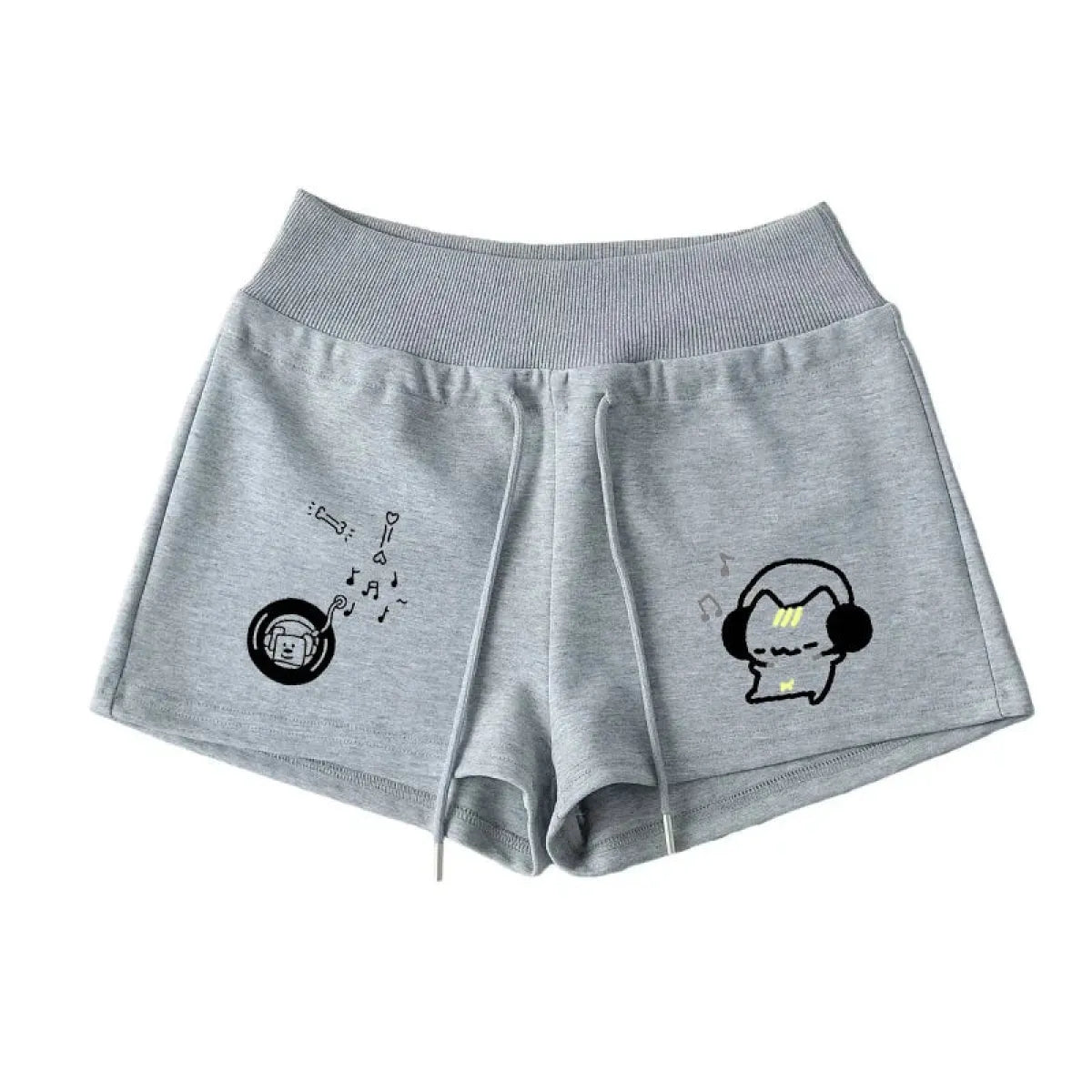 High Waist Elastic Waist Summer Shorts - Dresses - Shorts - 2
