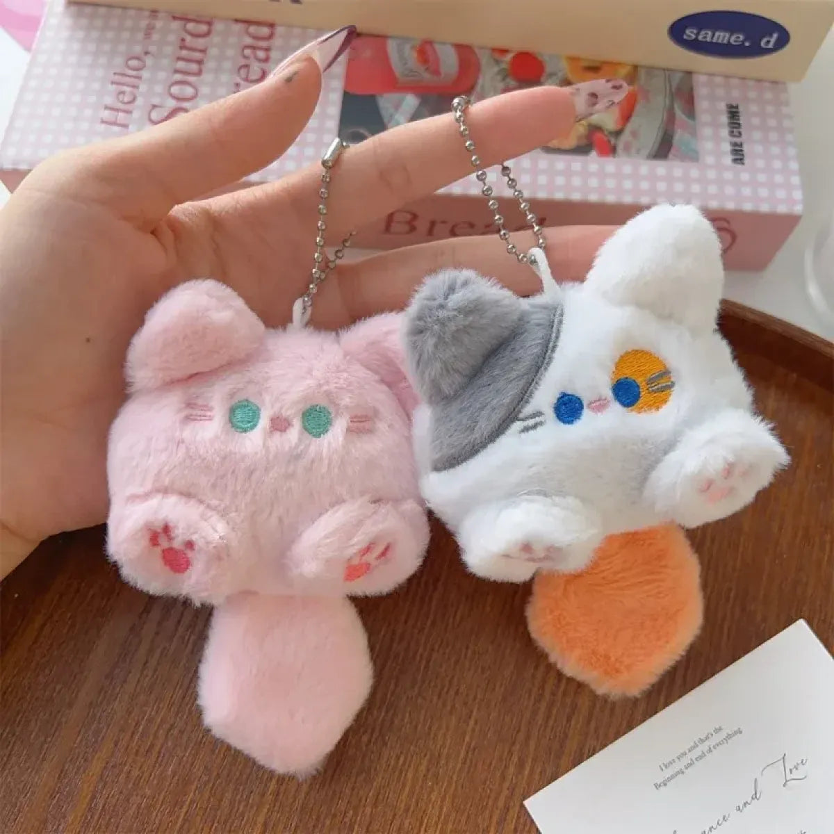 Mini Cat Plush Keychain - Best Sellers - KeyChain - 20