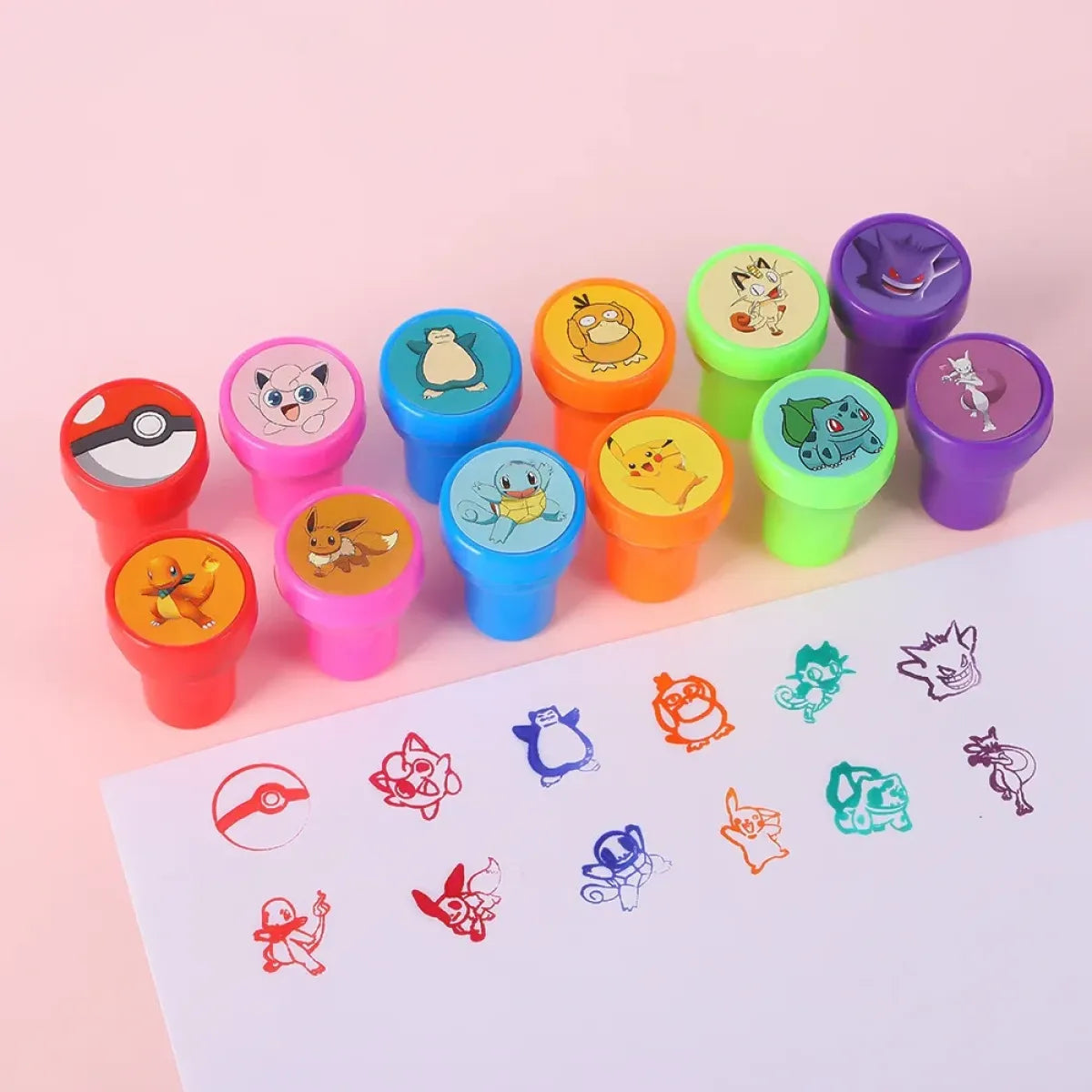 12PCS Pokemon Anime Waterproof Sticker Set - Accessories - Sticker / Decal - 1
