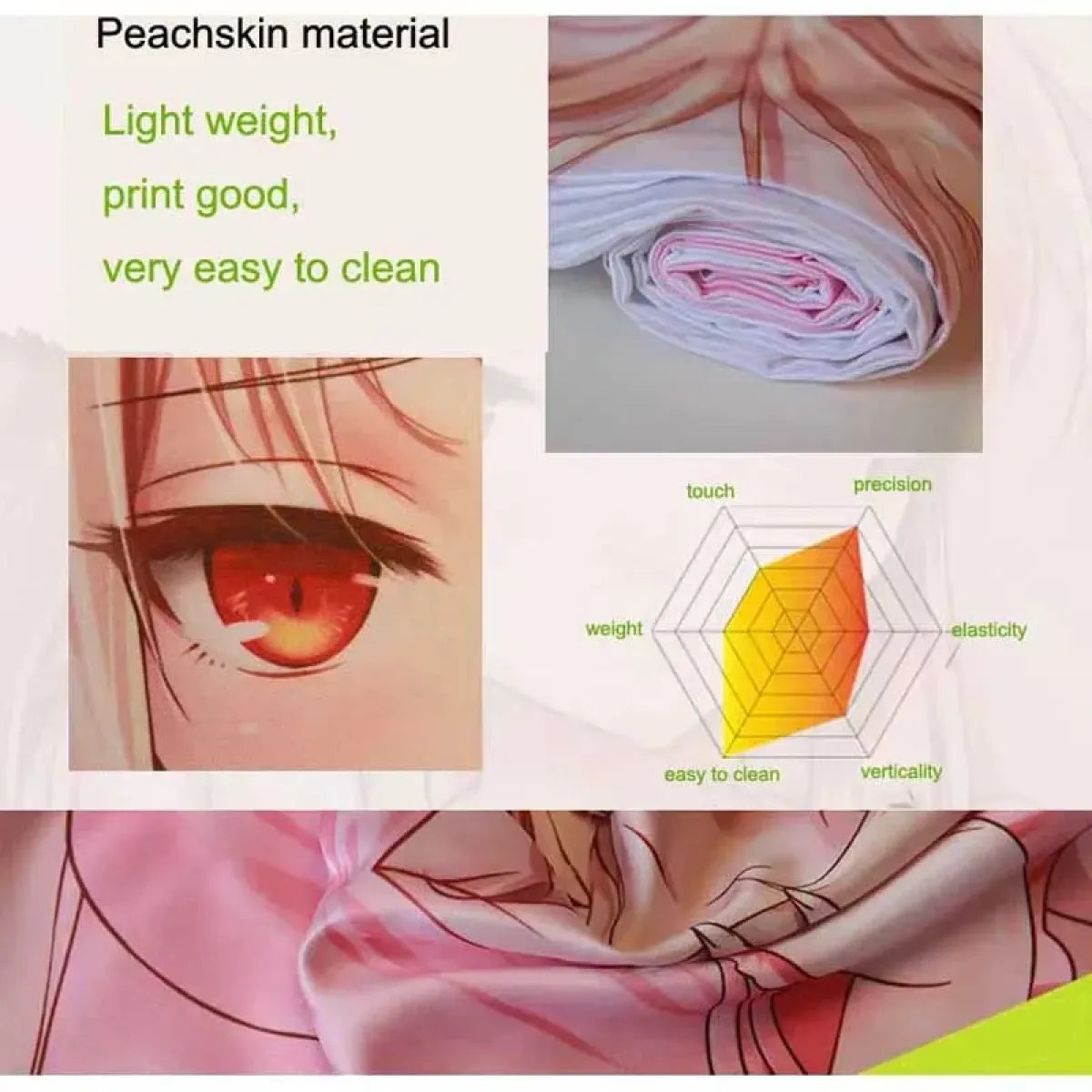 Umamusume Tamamo Cross Dakimakura Cover - Anime - Pillow / Cushion - 2