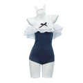 Kawaii Off Shoulder Bunny One-Piece Swimsuit - Women’s Clothing & Accessories - Swimsuit / Bikini / One-Piece Swimwear