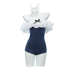 Kawaii Off Shoulder Bunny One-Piece Swimsuit - Women’s Clothing & Accessories - Swimsuit / Bikini / One-Piece Swimwear