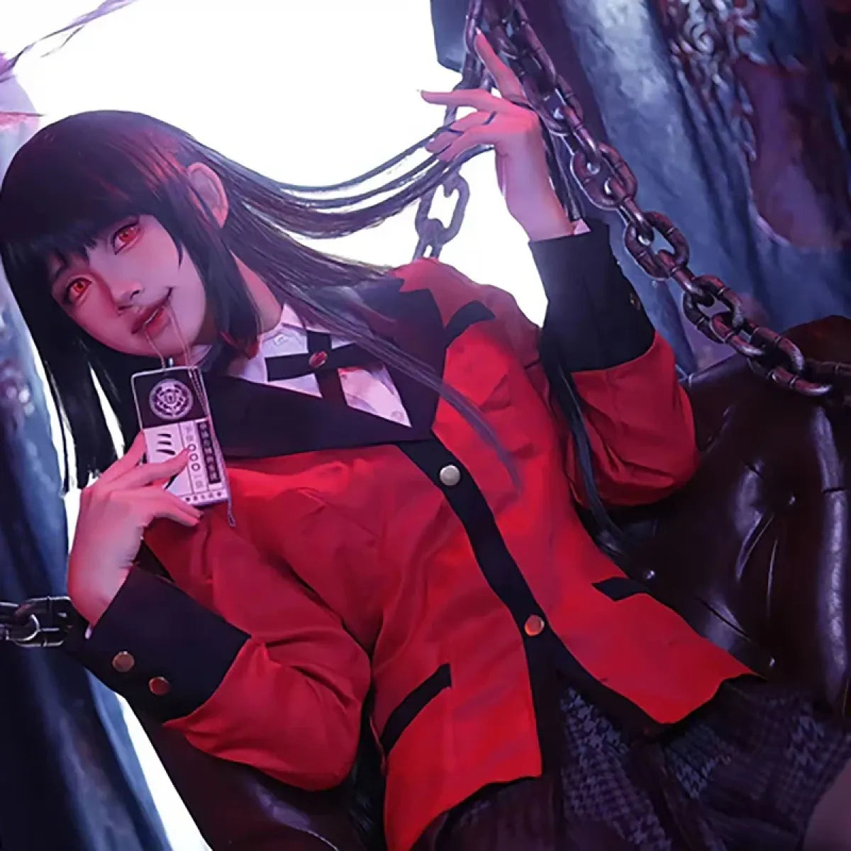 Kakegurui Jabami Yumeko Cosplay School Uniform Set - Cosplay - Cosplay Outfit - 6