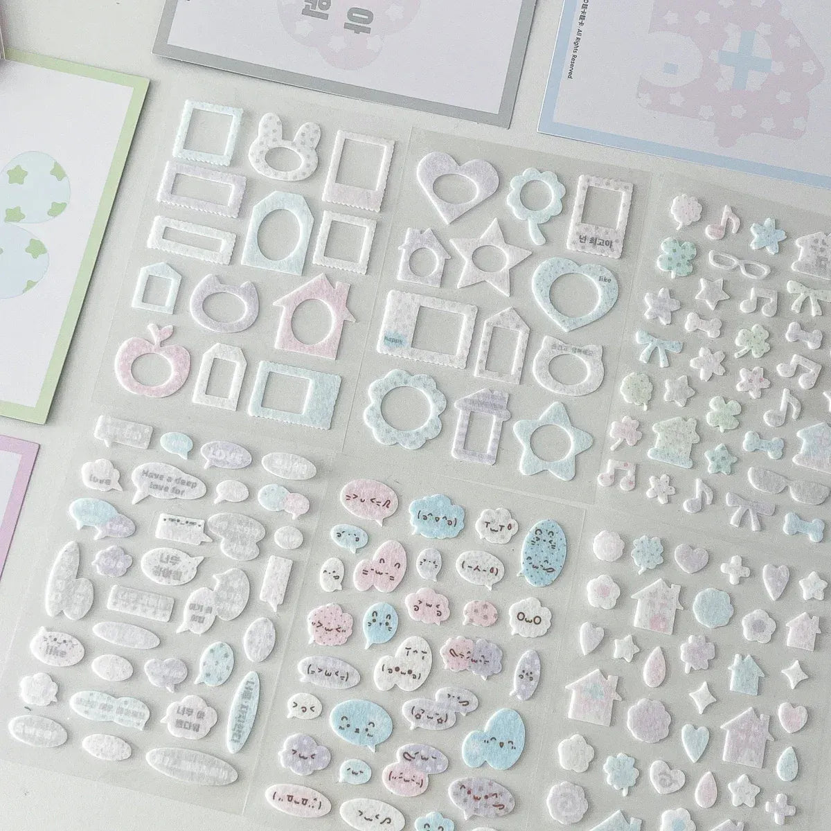 Kawaii Animals 3D Puffy Stickers Sheet - Stickers - Sticker / Decal - 7