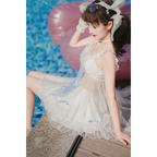 Sweet Lolita Bow One-Piece Swimsuit - Swimsuits - Swimsuit / Bikini / One-Piece Swimwear - 3
