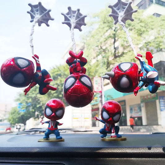 Spiderman Action Figure Toy - 9cm - PVC Desk Decoration - Kawaii Stop - Action Figure Toy, Ages 14+, CE Certified, Collectible, Compact Size, Desk Decoration, Detailed Design, Finished Goods, First Edition, Heroic Adventure, Movie & TV, PVC, Spiderman, Unisex, Western Animation