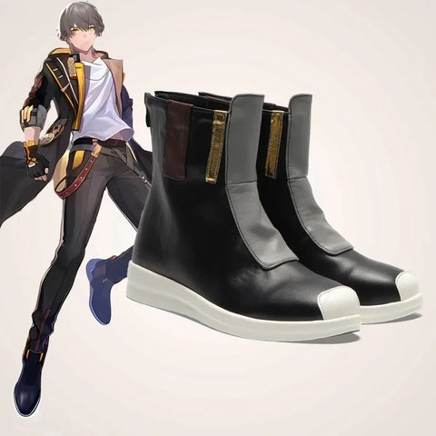 Honkai Star Rail Trailblazer Caelus Cosplay Boots