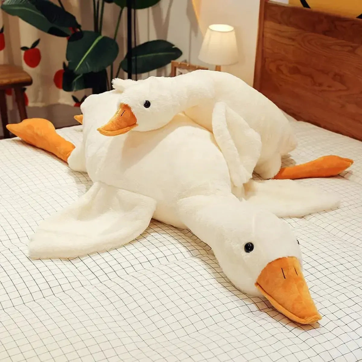 Giant White Goose Plush Body Pillow - Plushies - Pillow / Cushion - 6