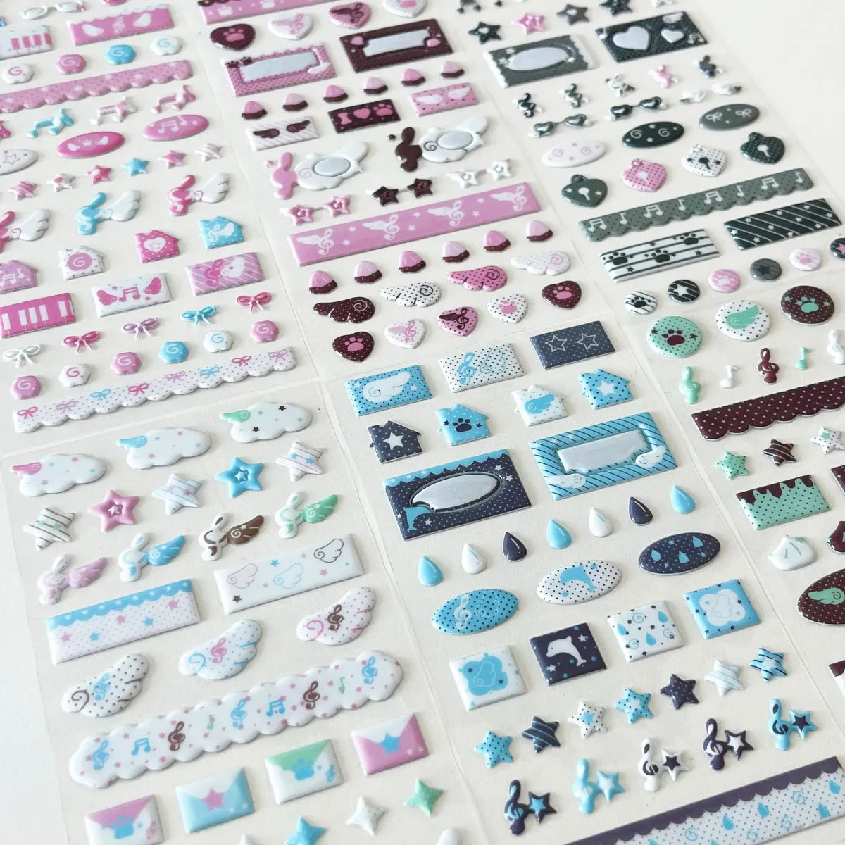 Kawaii Animals 3D Puffy Stickers Sheet - Stickers - Sticker / Decal - 12