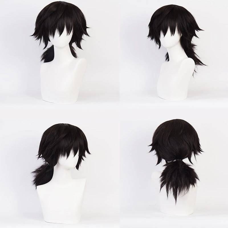 Giyu Tomioka Cosplay - only wig / one size / Ghost Slayer - Anime - Clothing - 40 - 2024