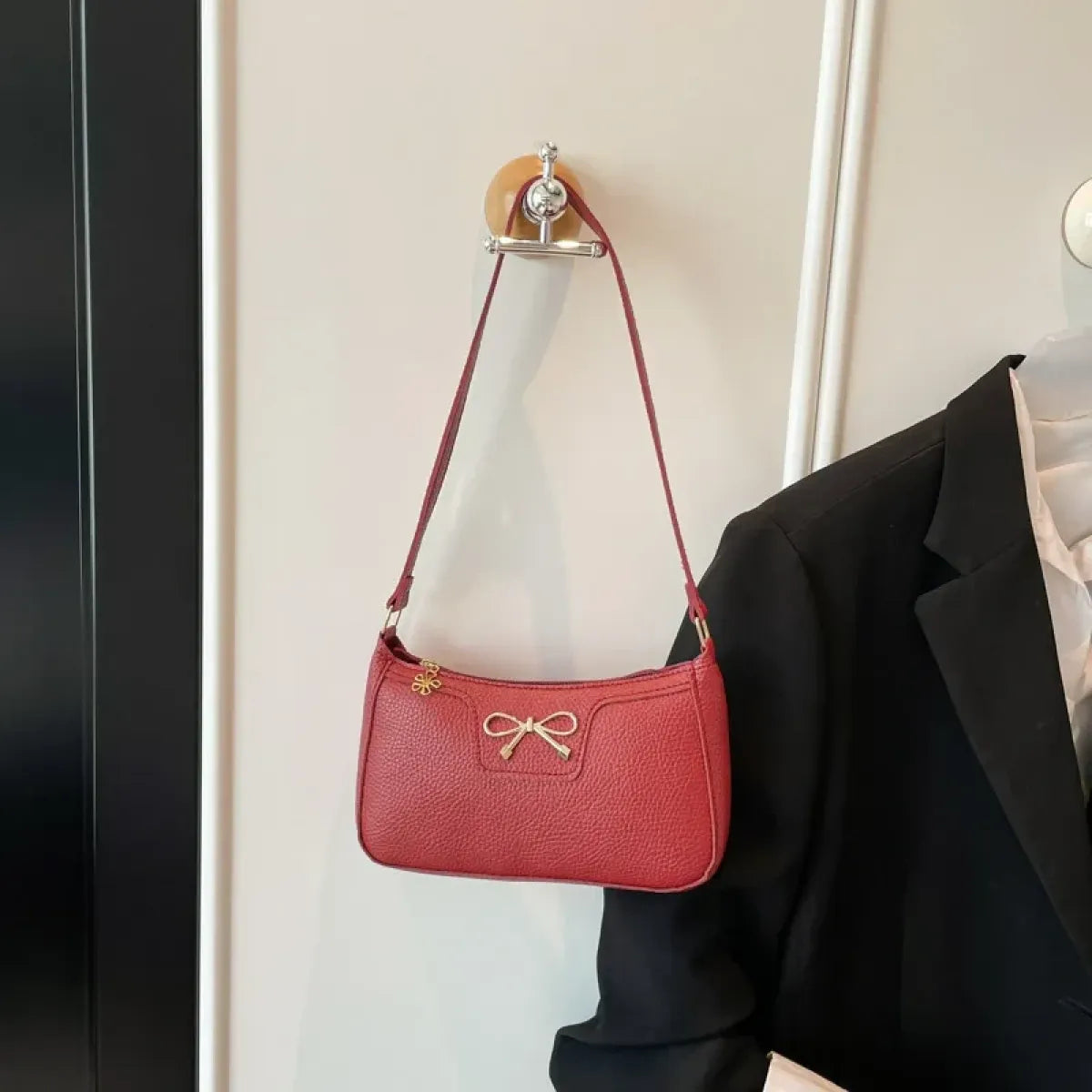Bow Baguette Shoulder Bag - Best Sellers - Shoulder Bag - 9