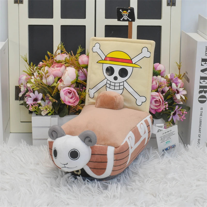 One Piece Anime Plush Toys - Thousand Sunny & Going Merry Stuffed Animals - Kawaii Stop - 