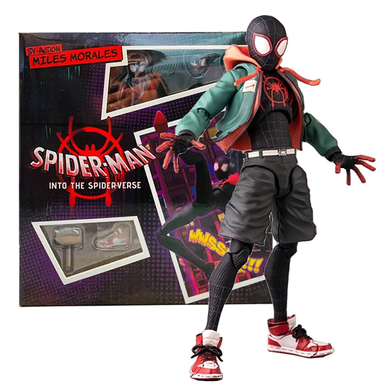 Sentinel Marvel SV Action Miles Morales Figure - Miles with box - Anime - Action & Toy Figures - 1 - 2024