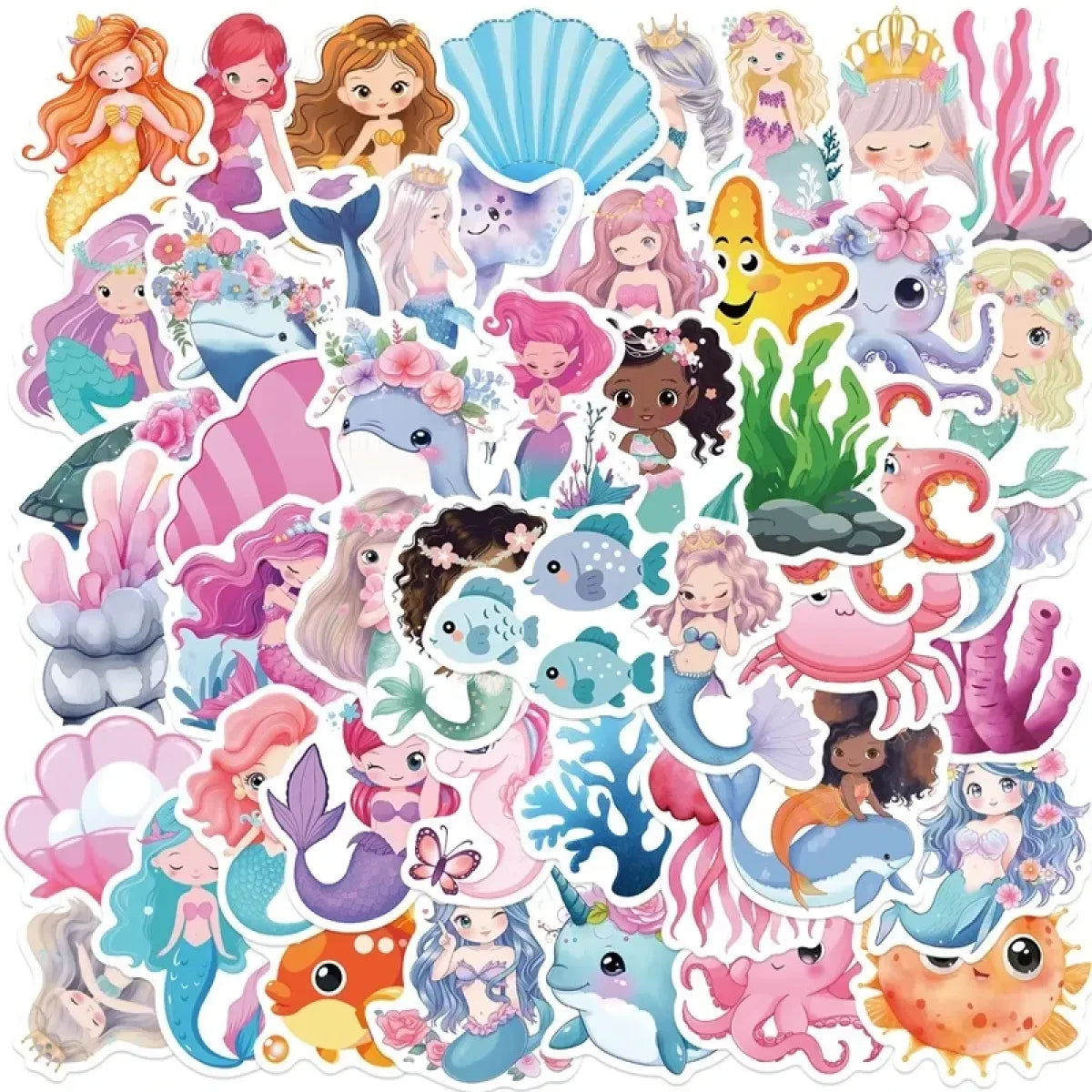 Cute Starry Sky Cat PVC Sticker Pack - Stickers - Sticker / Decal - 7