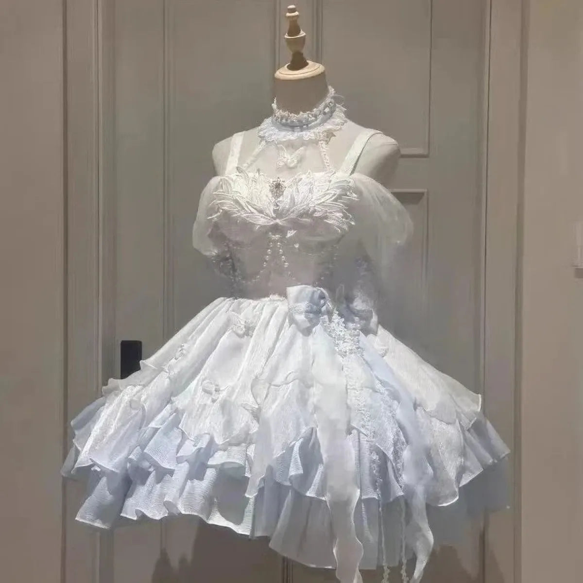 Summer Kawaii Lolita A-Line Party Mini Dress - All Dresses - Lolita Dress - 8