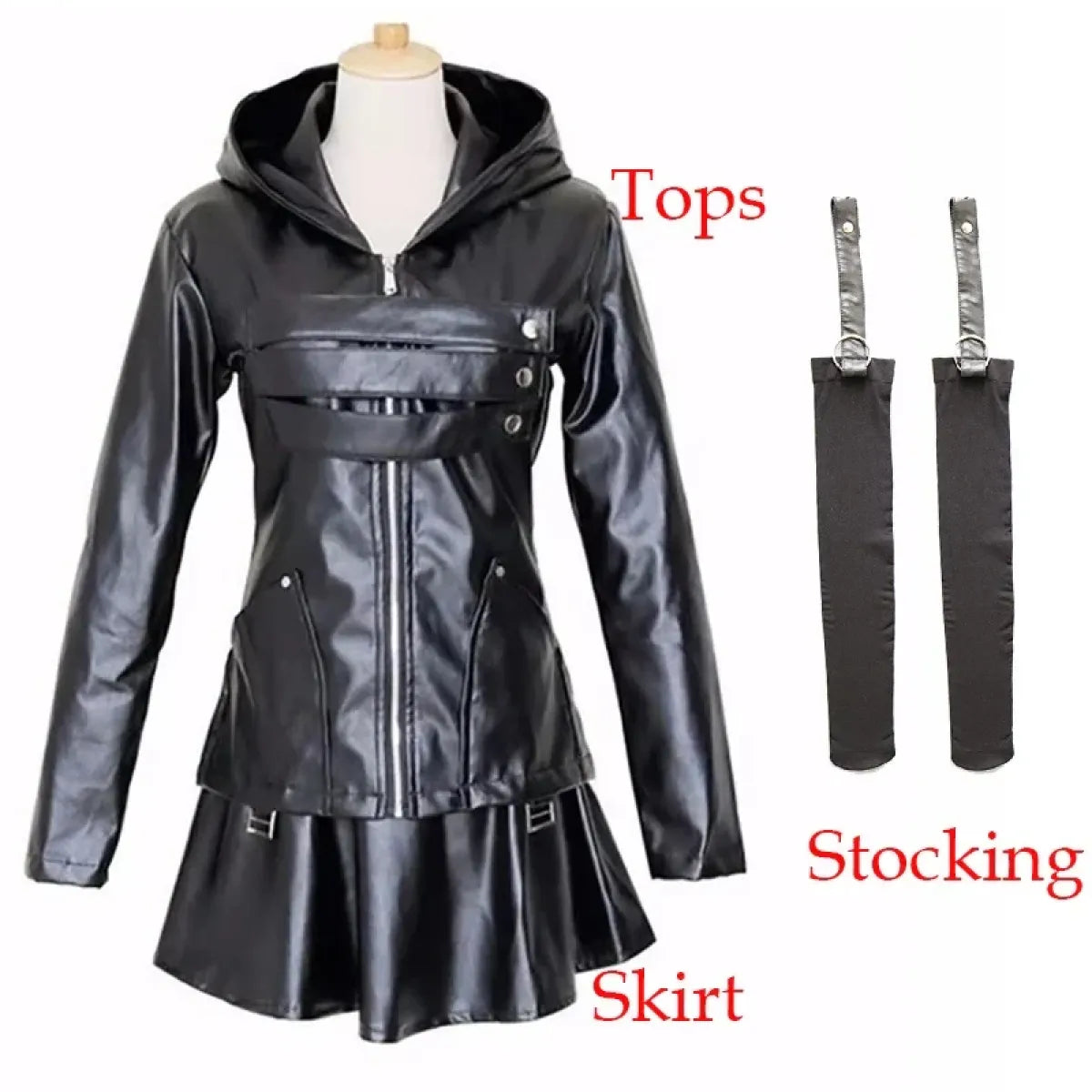 Tokyo Ghoul Touka Kirishima Cosplay Set - Cosplay - Cosplay Outfit - 6