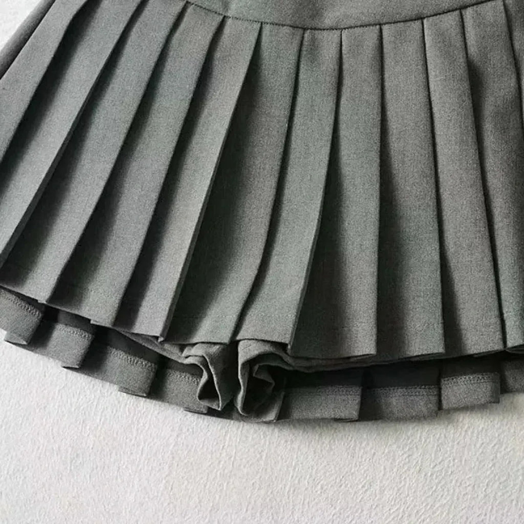Spice Girl Pleated Mini Skirt - Bottoms - Pleated Skirt - 11