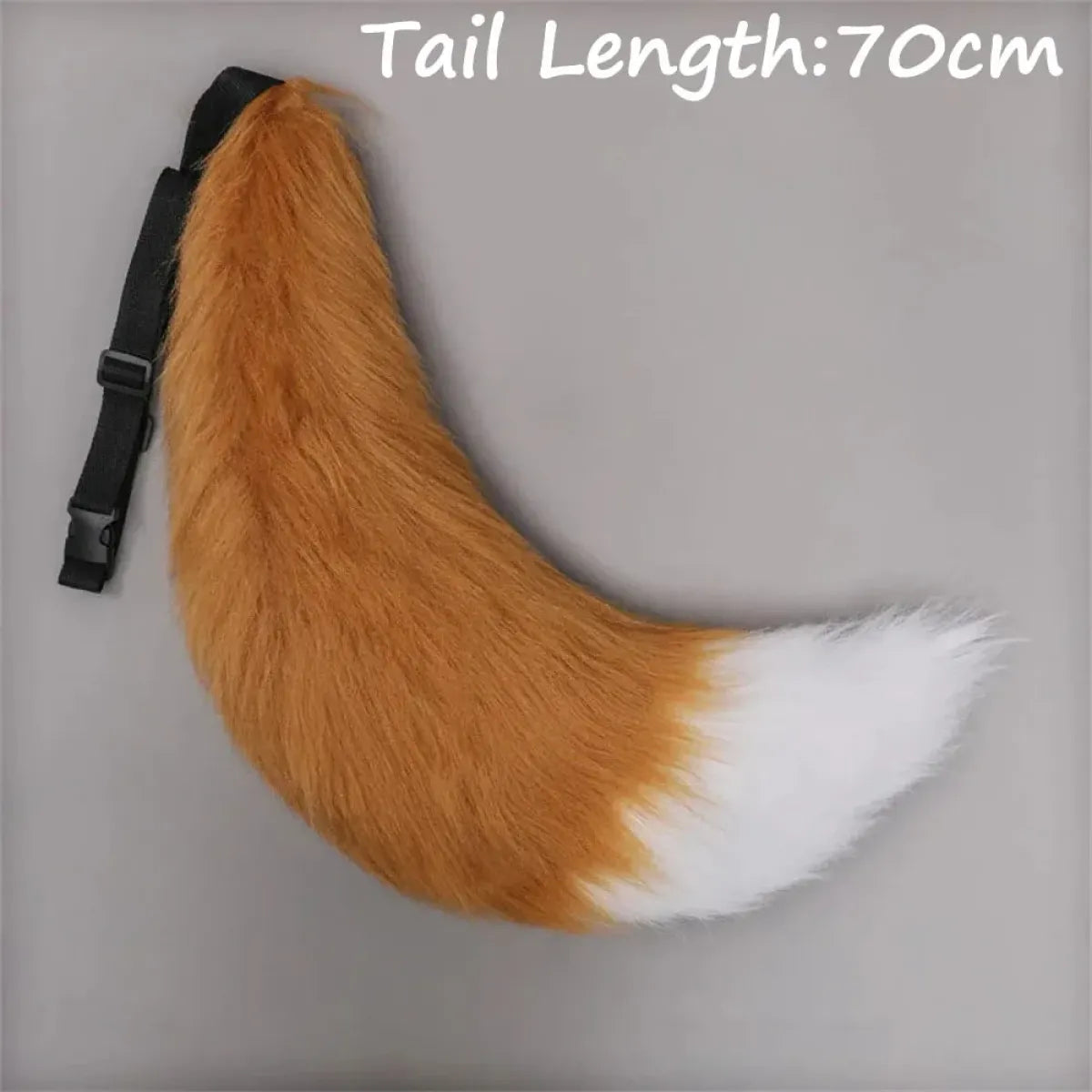 Plush Anime Cat & Fox Cosplay Tail – 70cm - Women’s Clothing & Accessories - Costume Props - 22