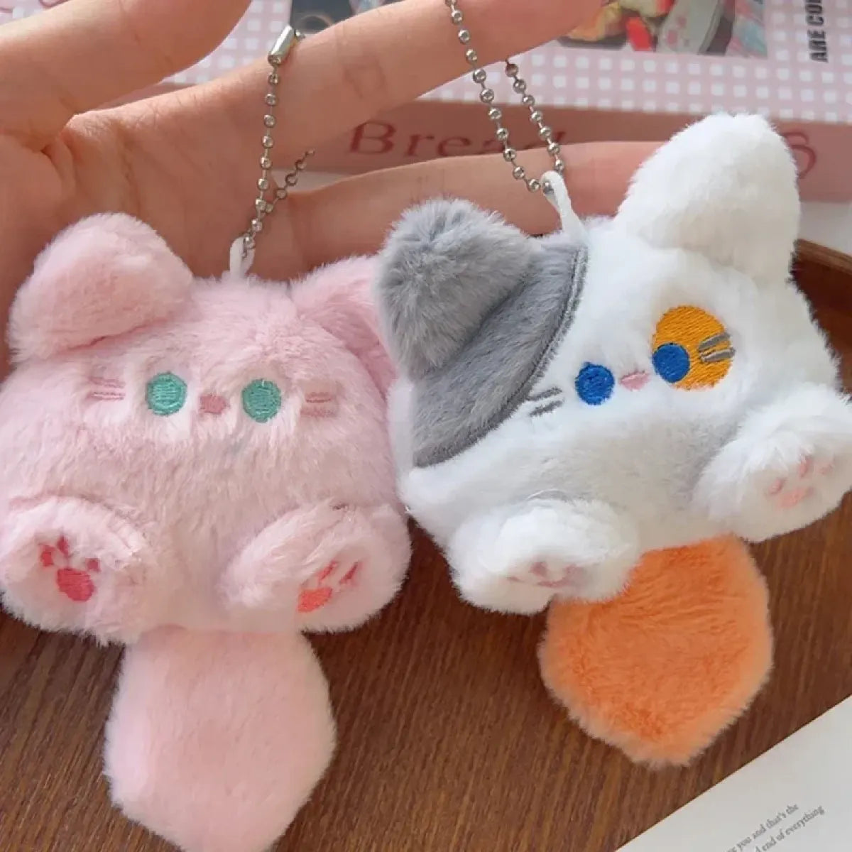 Mini Cat Plush Keychain - Best Sellers - KeyChain - 11
