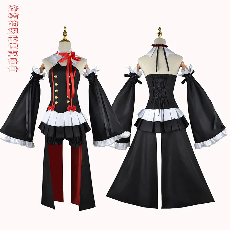 Seraph Of The End Krul Tepes Cosplay Uniform - Kawaii Stop - Anime, Cosplay, Cosplay Uniform, Fujian, Krul Tepes, Mainland China, Movie & TV, Polyester, Seraph Of The End, Women