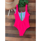 Front Zip Backless One-Piece Monokini Swimsuit - Women’s Clothing & Accessories - Swimsuit / Bikini / One-Piece