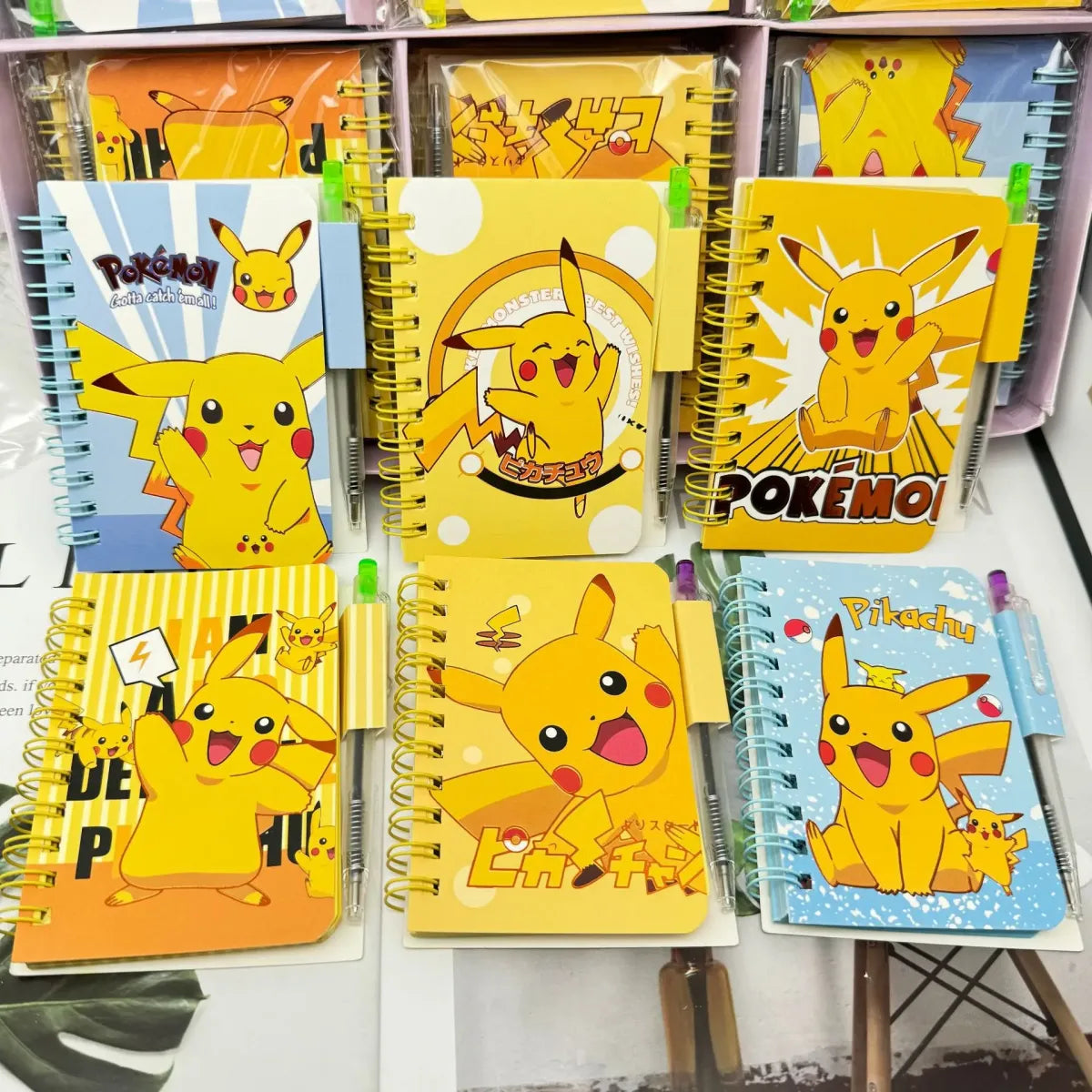 Pokémon Pikachu Coil Notebook Set - Accessories - Notebook / Journal - 1
