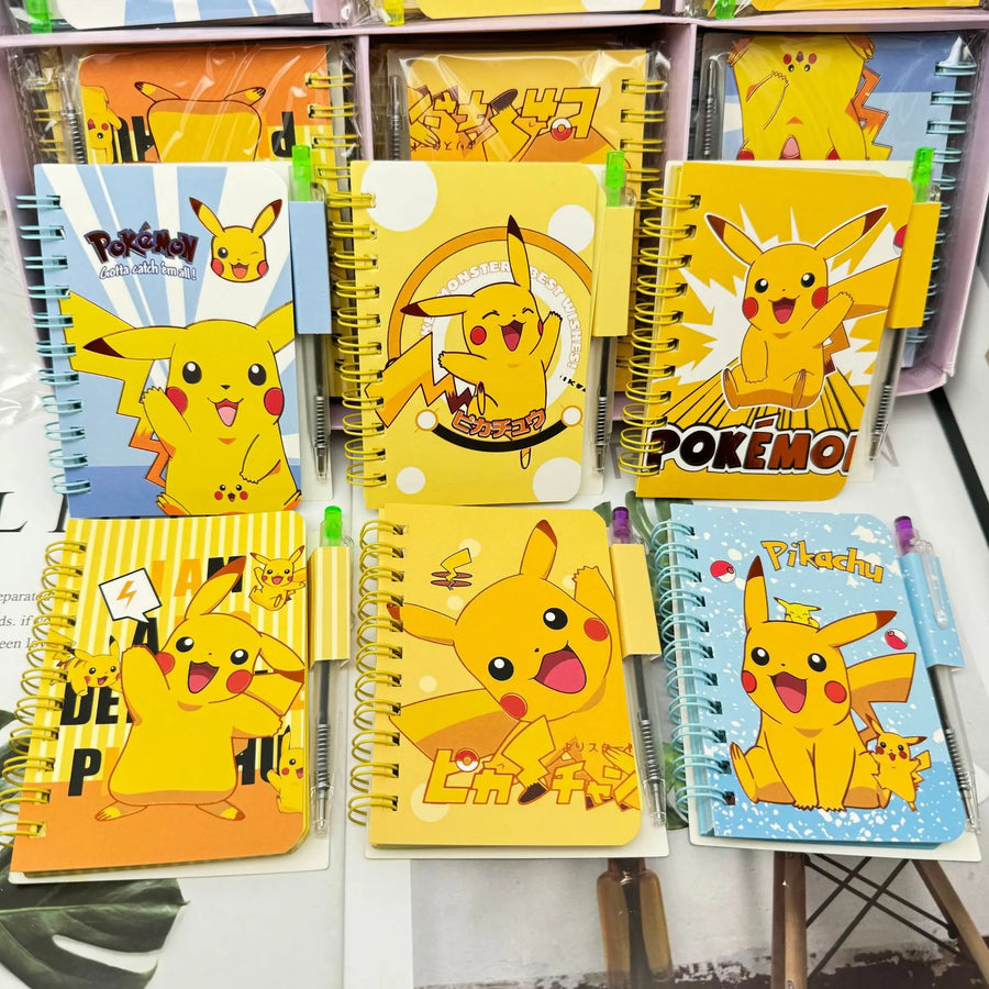 Pokémon Pikachu Coil Notebook Set