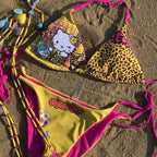 Hello Kitty Anime Halter Bikini Set - Anime - Swimsuit / Bikini / One-Piece Swimwear - 7