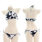 Cow Maid Bikini Cosplay Swimsuit Set - Cosplay - Swimsuit / Bikini / One-Piece Swimwear - 1