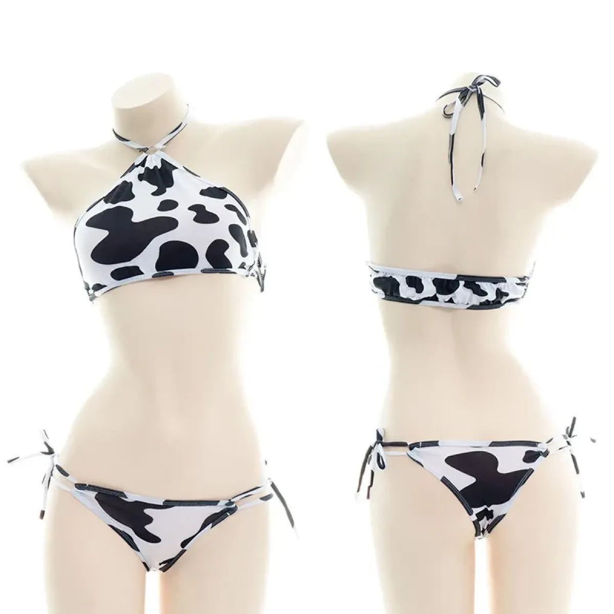 Cow Maid Bikini Cosplay Swimsuit Set - Cosplay - Swimsuit / Bikini / One-Piece Swimwear - 1