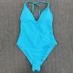 Solid One-Shoulder One Piece Swimsuit - Women’s Clothing & Accessories - Swimsuit / Bikini / One-Piece Swimwear - 9