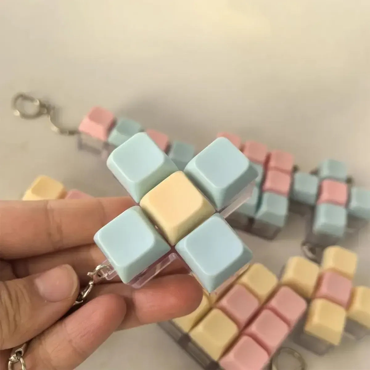 Mini Keyboard Fidget Keychain Toy - Toys - Toy - 3