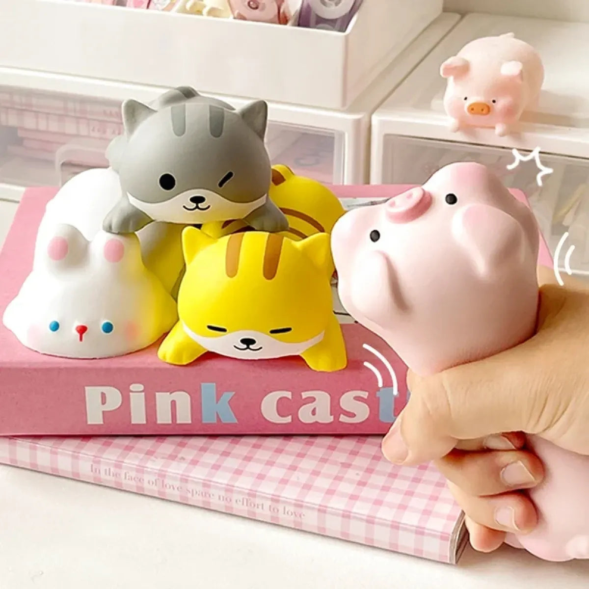 Kawaii Rubber Mousepad With Wrist Rest Support - Toys - Mousepad - 2