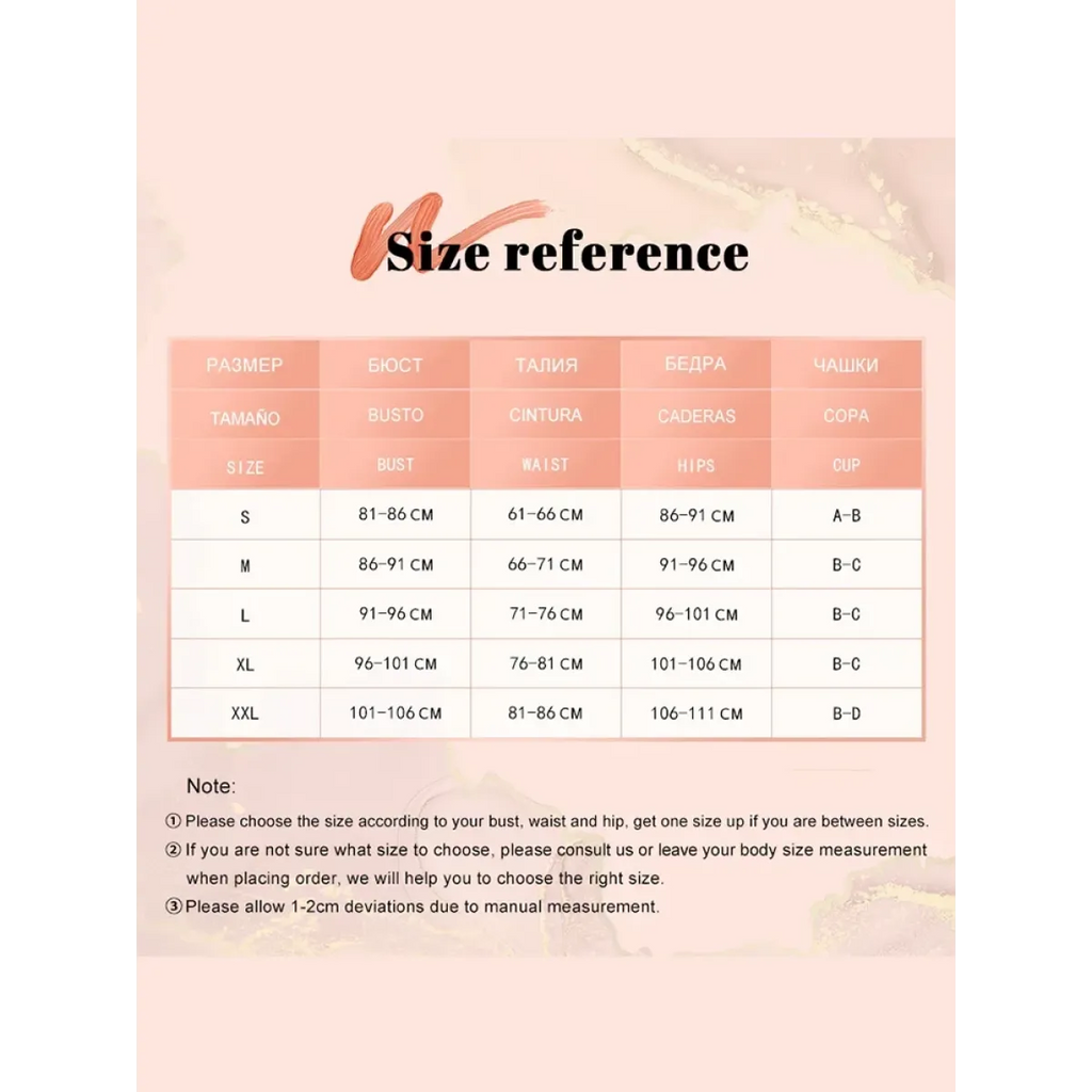 Triangle Chain Print Micro Thong Bikini Set - Swimsuits - Swimsuit / Bikini / One-Piece Swimwear - 3