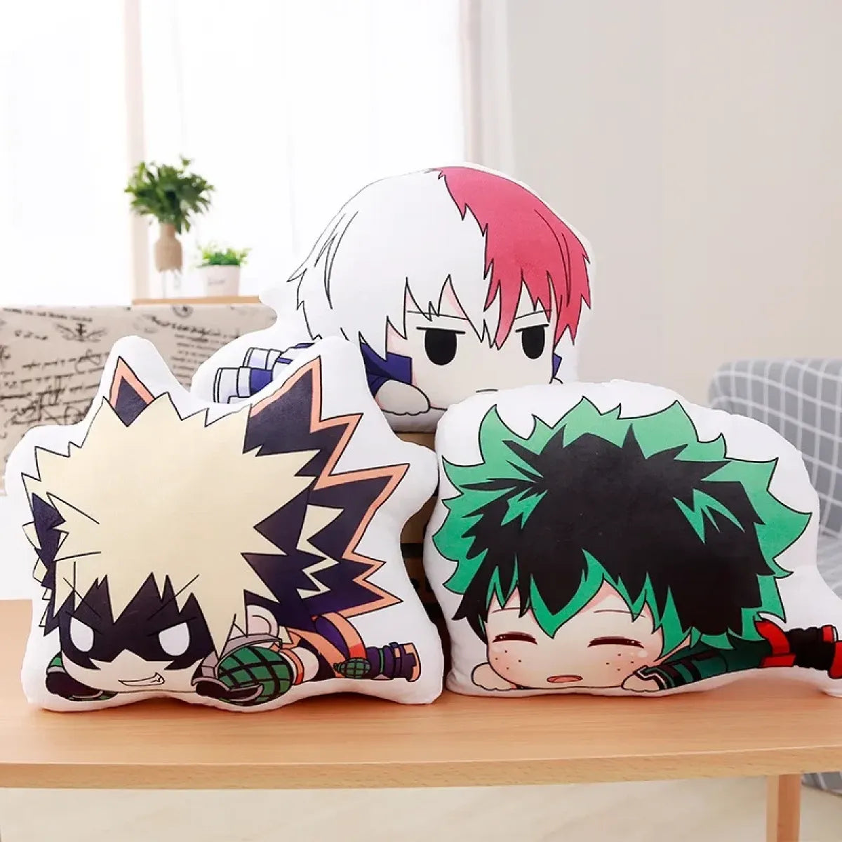 My Hero Academia Character Plush Cushion Pillow - Anime - Pillow / Cushion - 1