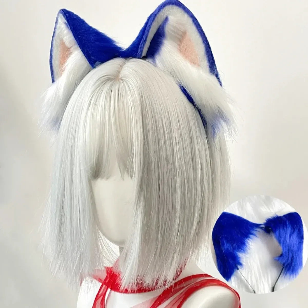 Blue Anime Hedgehog Cosplay Ear Headband - Anime - Accessory - 1