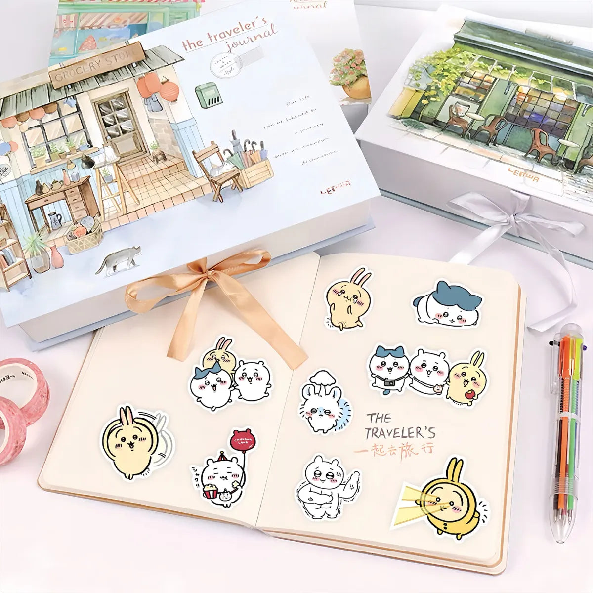 Jiikawa 100pcs Kawaii Waterproof Sticker Set - Stationery & More - Sticker / Decal - 5