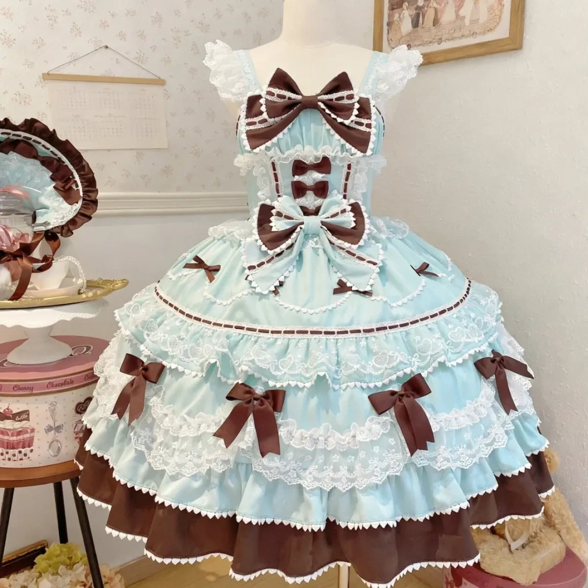 Summer Kawaii Lolita A-Line Party Mini Dress - All Dresses - Lolita Dress - 18