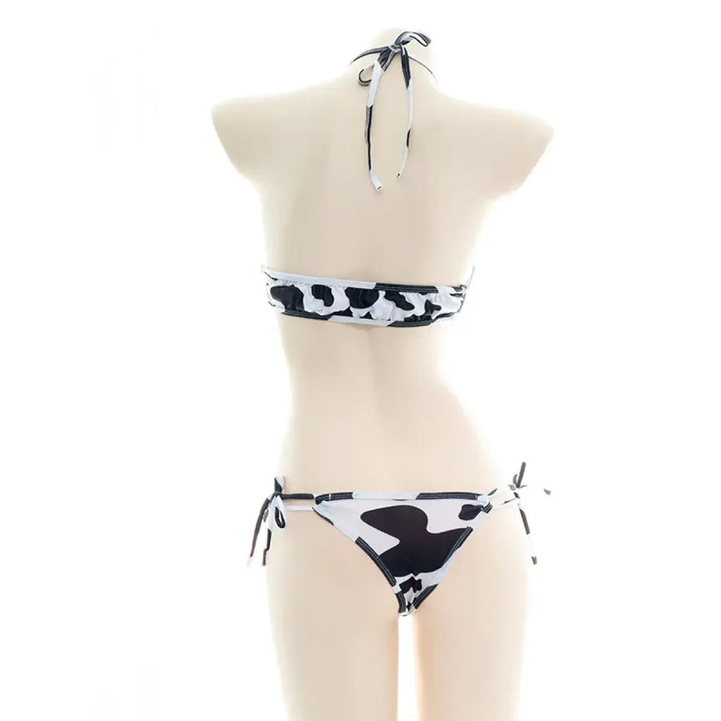 Cow Maid Bikini Cosplay Swimsuit Set - Cosplay - Swimsuit / Bikini / One-Piece Swimwear - 4