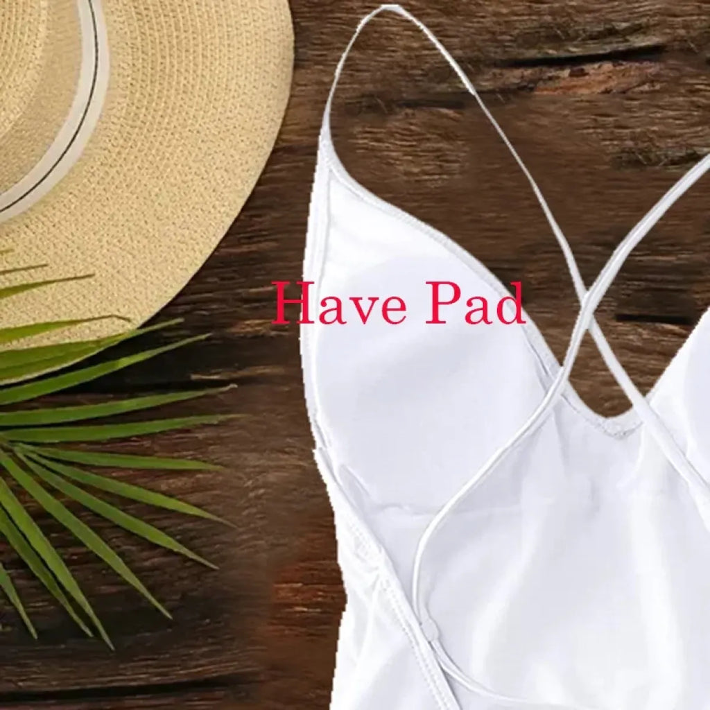 Solid One-Shoulder One Piece Swimsuit - Women’s Clothing & Accessories - Swimsuit / Bikini / One-Piece Swimwear - 2