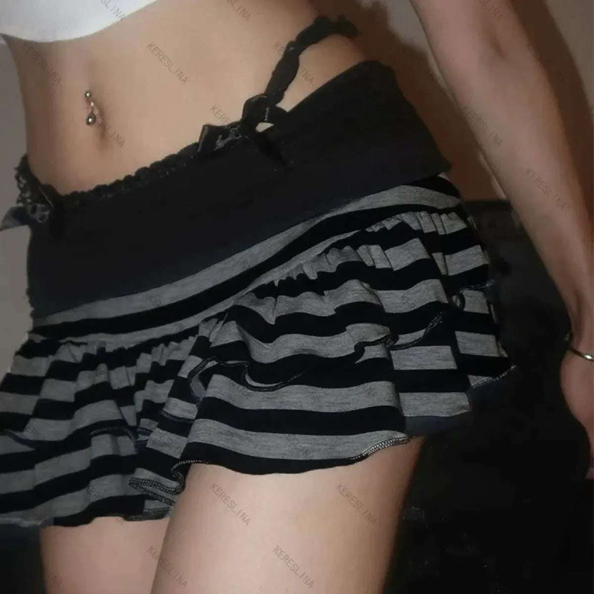 Millennium Lace A-Line Mini Skirt - Bottoms - Mini Skirt - 5