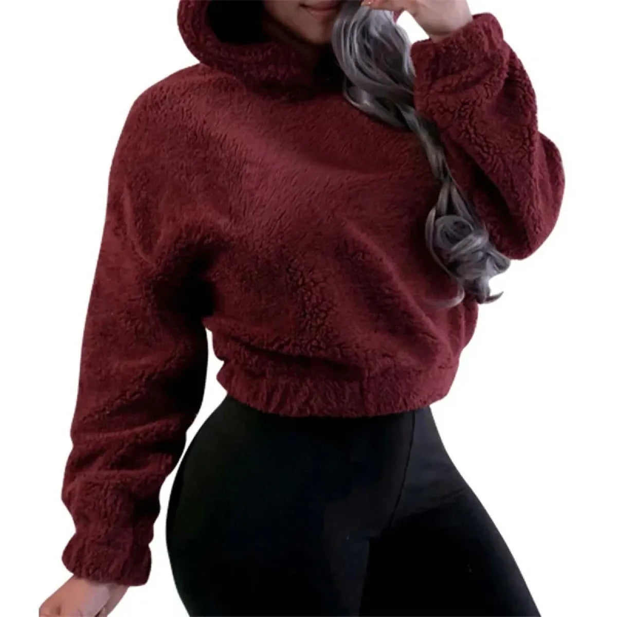 Korean Bear Ears Loose Pullover Hoodie - Hoodies & Sweatshirts - Hoodie - 15