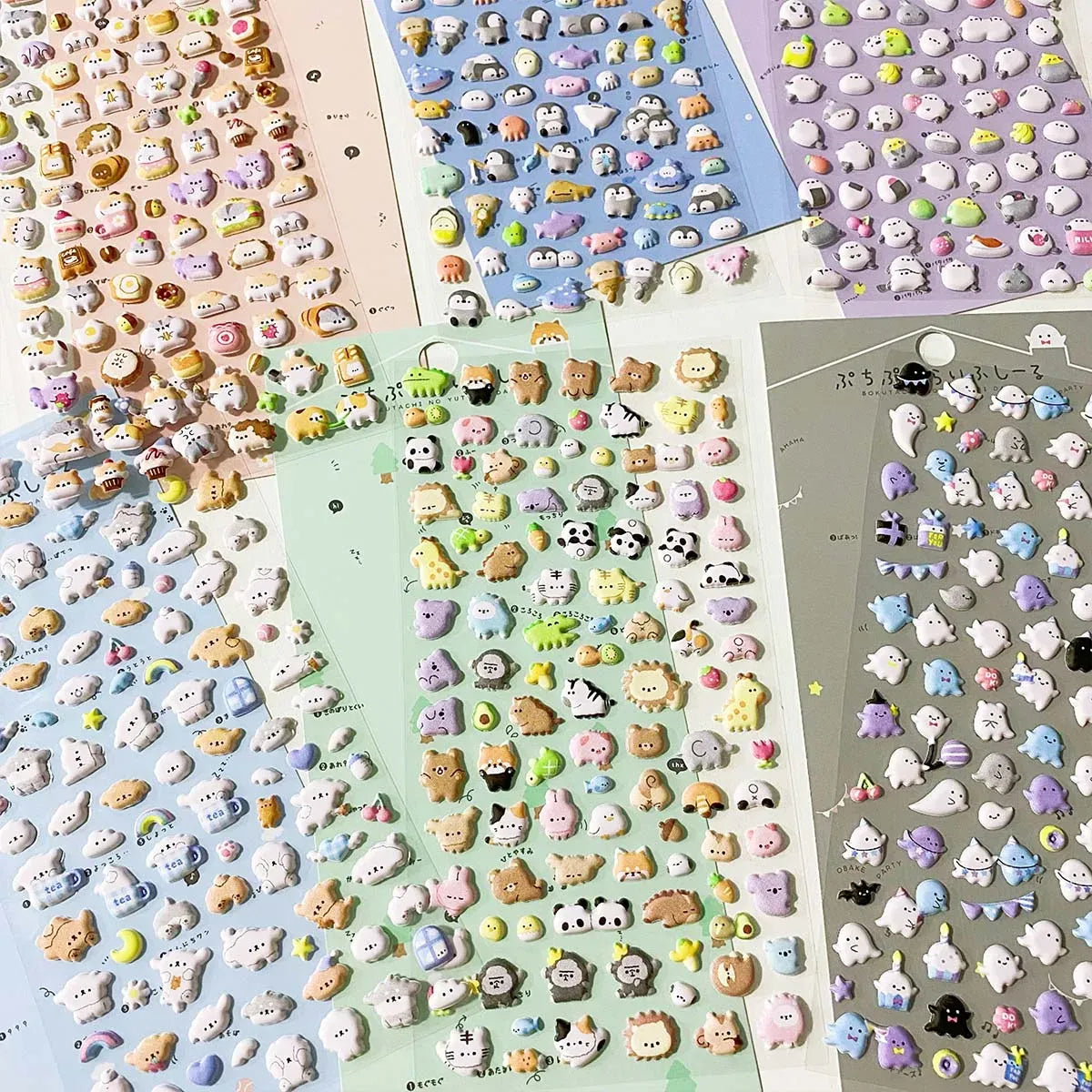 Kawaii Animals 3D Puffy Stickers Sheet - Stickers - Sticker / Decal - 5