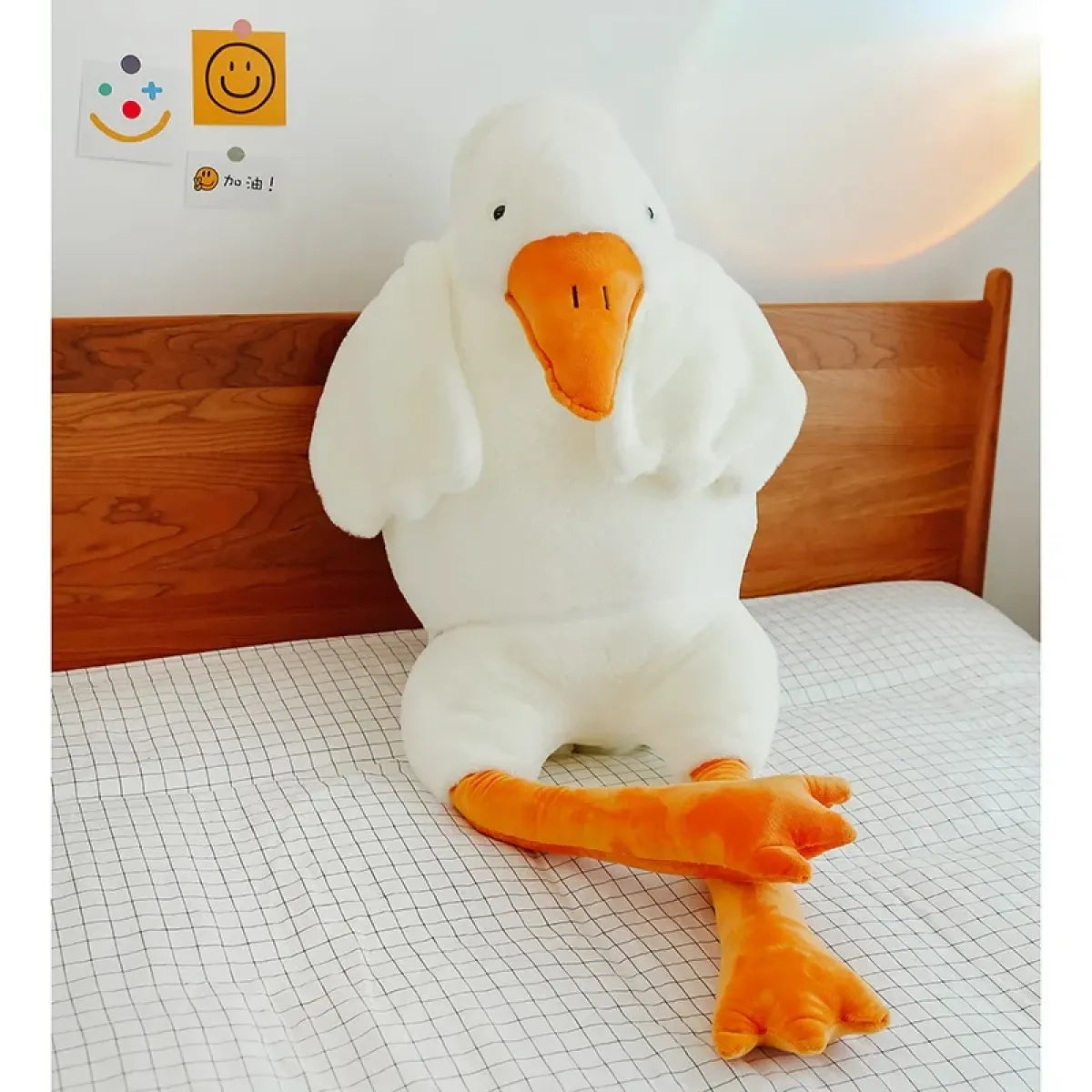Giant White Goose Plush Body Pillow - Plushies - Pillow / Cushion - 3