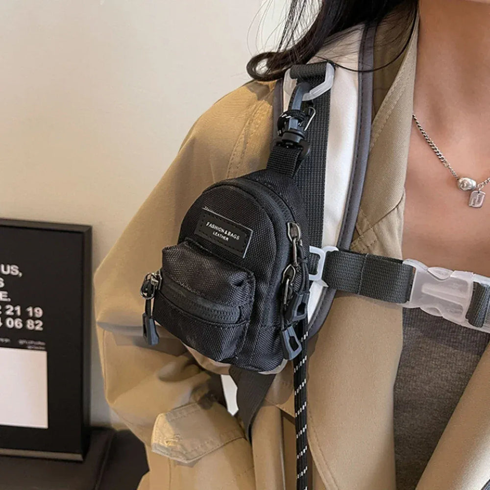 Mini Crossbody Bag with Carabiner Clip - Cosplay - Mini Crossbody Bag - 1
