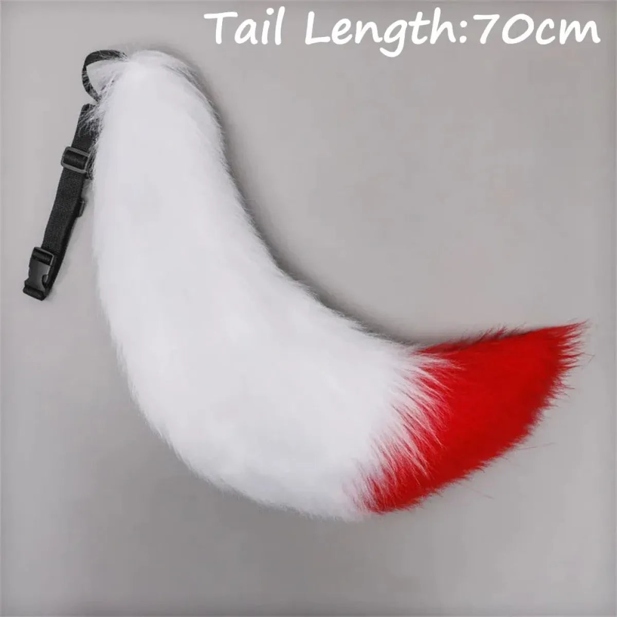 Plush Anime Cat & Fox Cosplay Tail – 70cm - Women’s Clothing & Accessories - Costume Props - 11
