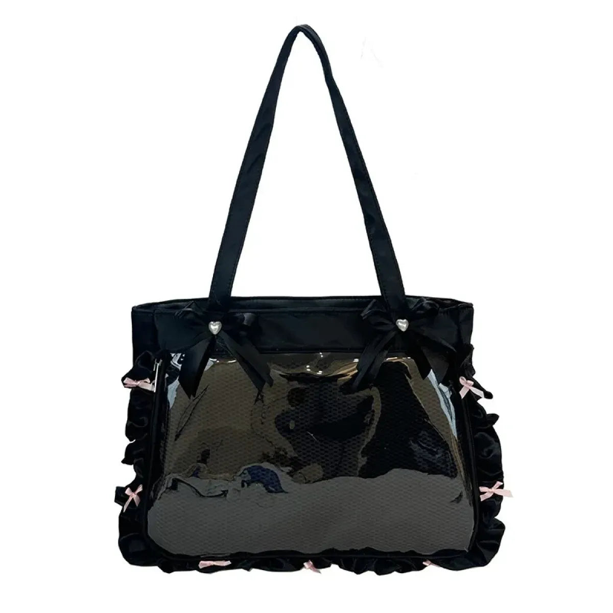 Preppy Bow Messenger Shoulder Bag - Accessories - Shoulder Bag - 7