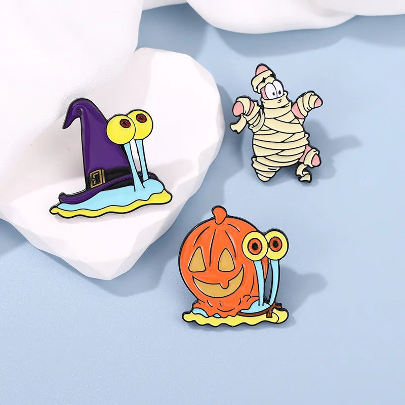 Sponge Bob Enamel Pins - Creative Cartoon Anime Lapel Brooches - Kawaii Stop - 