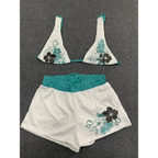 Vintage Floral Halter Bikini Set - Swimsuits - Swimsuit / Bikini / One-Piece Swimwear - 4